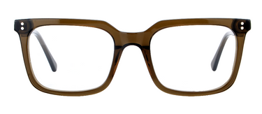 Men Cristal Eyeglasses: Dogo - Black/Brown SpecSMART Eye Clinic (Front View)